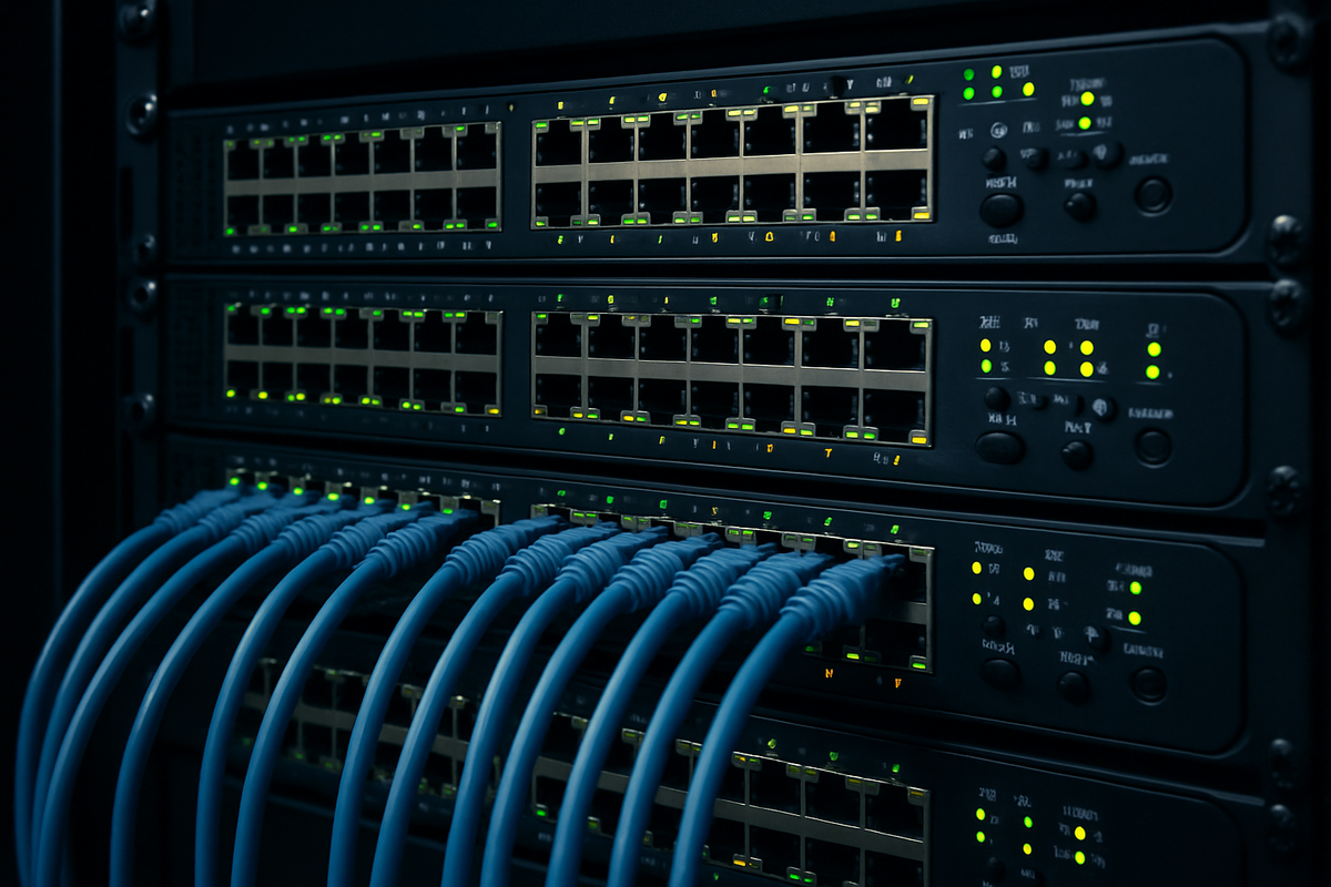 Switch-uri rack cu porturi Ethernet